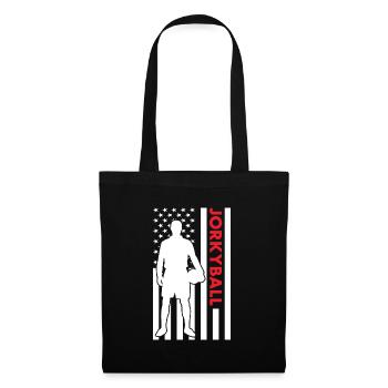 Sport Us Flag Jorkyball - Tote Bag - black - Front