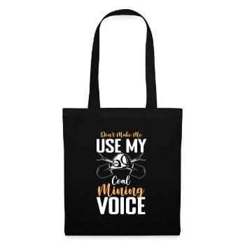 Coal Men Miners Treasures - Tote Bag - black - Front
