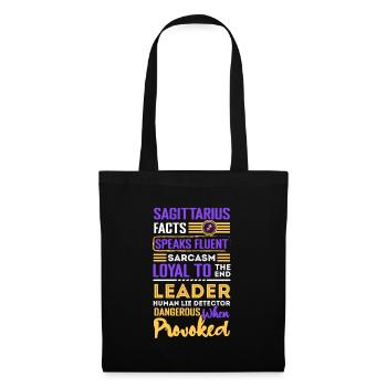Sagittarius Astrology Star Birth Month - Tote Bag - black - Front