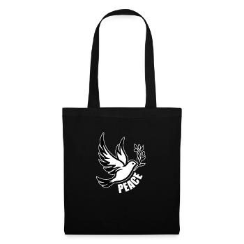 Peace - Tote Bag - black - Front