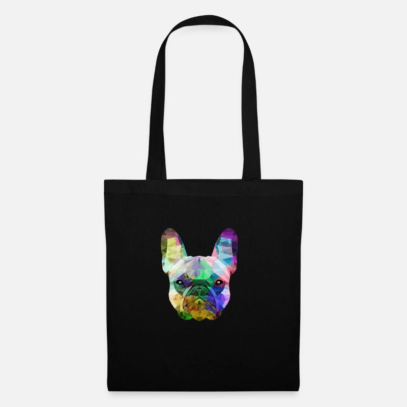 French Bulldog - Stoffbeutel - Schwarz