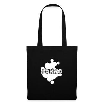 First name Hanno - Tote Bag - black - Front