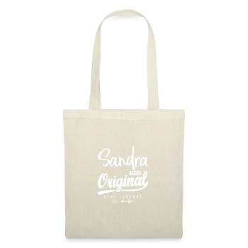 Sandra ORIGINAL shirt personnalisé fille sandra - Sac en tissu - nature - Devant