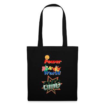 Power & World OMG - Tote Bag - black - Front