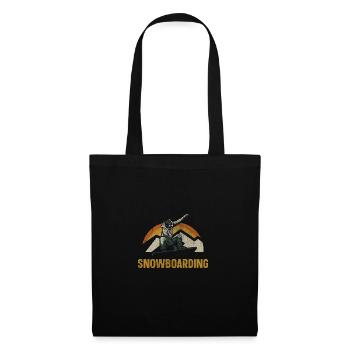 Snowboarder Snowboarder Snowboarding - Tote Bag - black - Front