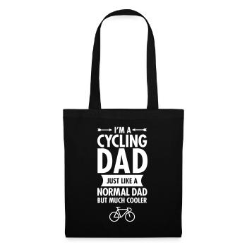 I'm A Cycling Dad... - Tote Bag - black - Front