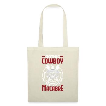 Gothic cowboy where the West meets the macabre - Tote Bag - nature - Front