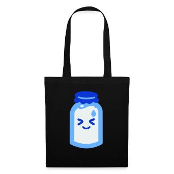 Sanshoku - Milch - Stoffbeutel - Schwarz - Vorne