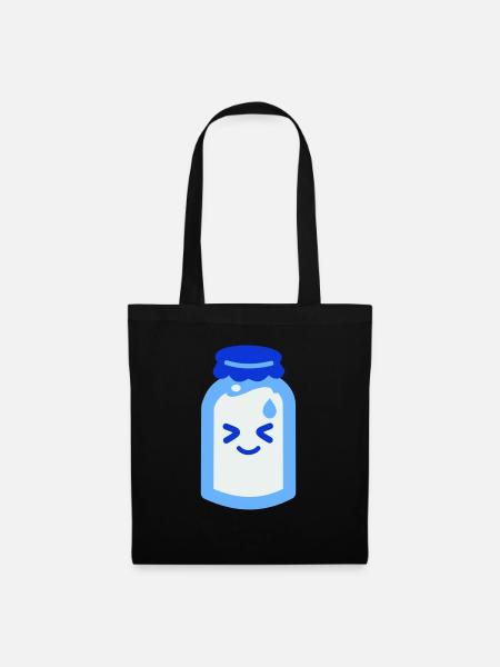 Sanshoku - Milch - Stoffbeutel - Schwarz