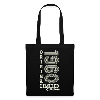 Original vintage 1960 62nd birthday gift - Tote Bag - black - Front