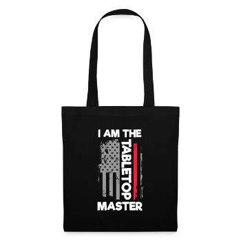 Stratège jeux de société - Sac en tissu - noir - Devant