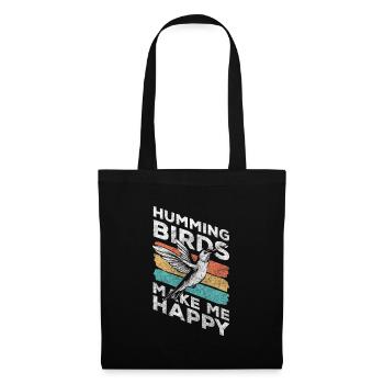 Hummingbird Animal Colorful Magical - Tote Bag - black - Front