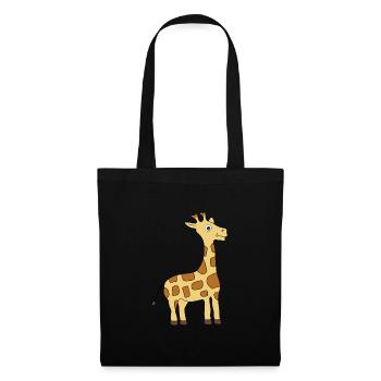 Giraffe funny - Tote Bag - black - Front