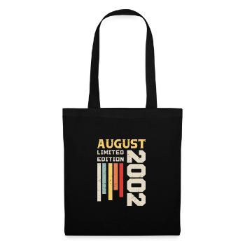 August 2002 - Birthday Gift August 2002 August - Tote Bag - black - Front