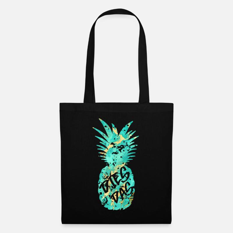 DIES DAS ANANAS - Stoffbeutel - Schwarz
