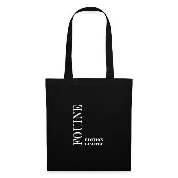 fouine 3 - Sac en tissu - noir - Devant