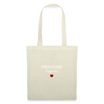 Princesse maladroite - Sac en tissu - nature - Devant