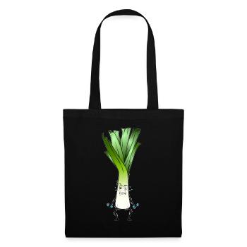 Leek - The biceps - Tote Bag - black - Front