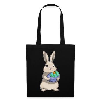 Tétine de Pâques Bunny - Sac en tissu - noir - Devant