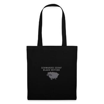 Black Sheep, Sheep, illustration - Tote Bag - black - Front