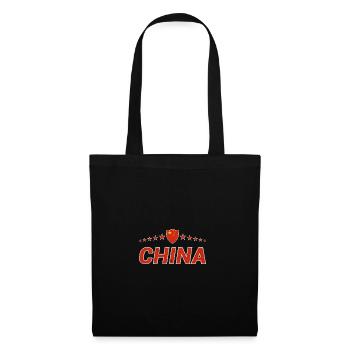 China - Tote Bag - black - Front