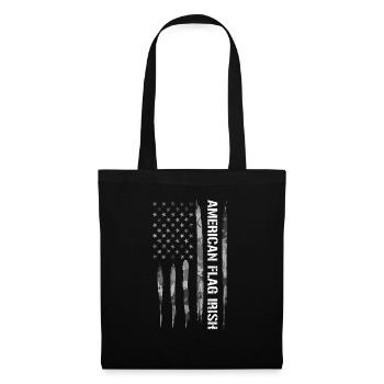 American Flag Irish - Tote Bag - black - Front