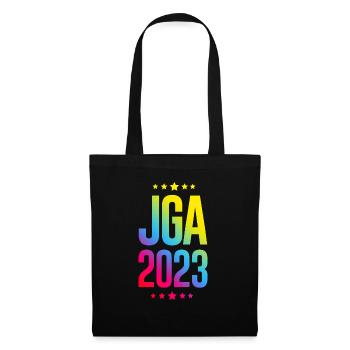 Jga 2023 Junggesellenabschied - Stoffbeutel - Schwarz - Vorne