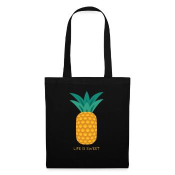 Life Is Sweet - Tote Bag - black - Front