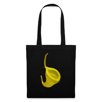 Nepenthes dubia - Stoffbeutel - Schwarz - Vorne