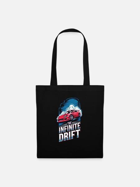 Infinite Drift - Autorennen - Stoffbeutel - Schwarz