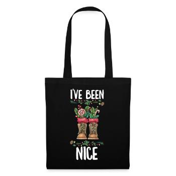 Joyeux Noël Noël Noël - Sac en tissu - noir - Devant