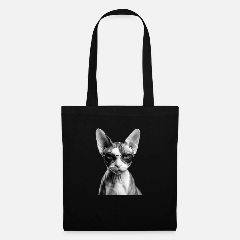Unimpressed Sphynx - Tote Bag - black