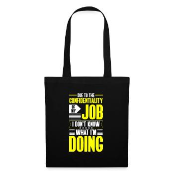 Craft Work Father Humor - Tote Bag - black - Front