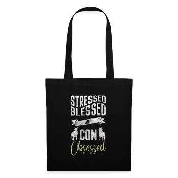 Beef Farmer Sweet Economy - Tote Bag - black - Front