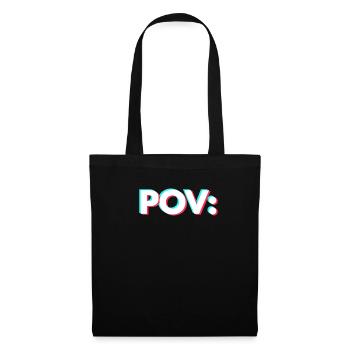 POV: Meme Print - Tote Bag - black - Front