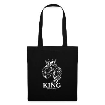 Kerry Blue Terrier Roi de tout Chiens - Sac en tissu - noir - Devant
