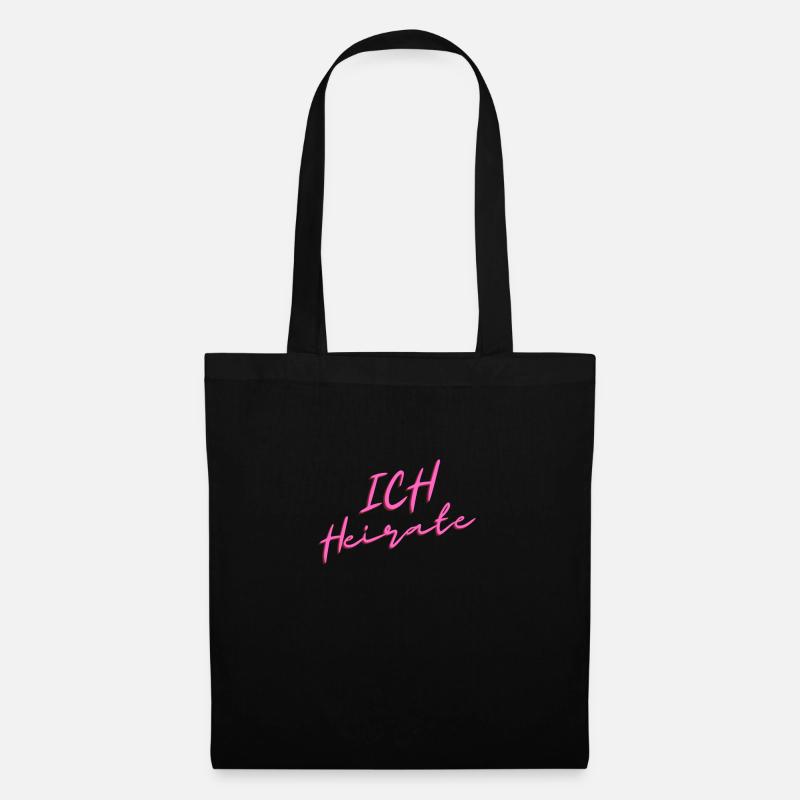 JGA - Stoffbeutel - Schwarz