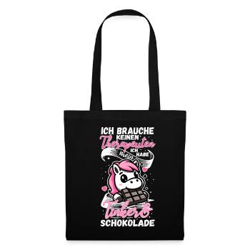 Funny Horse Saying Therapist Tinker Pony - Tote Bag - black - Front