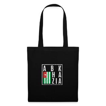Abkhazie - Sac en tissu - noir - Devant