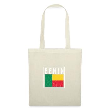 Benin - Stoffbeutel - Natur - Vorne