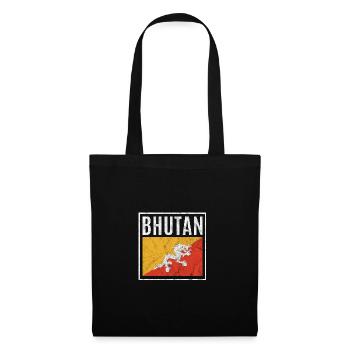 Bhutan - Tote Bag - black - Front