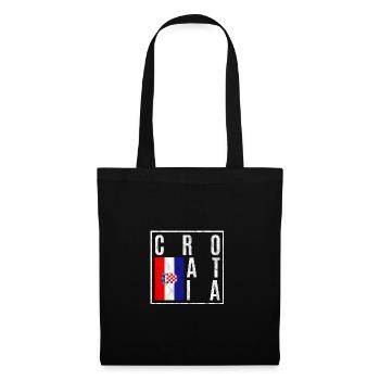 Croatia - Tote Bag - black - Front