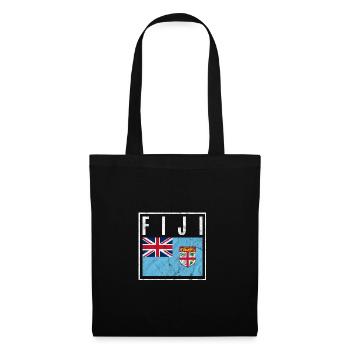 Fidji - Sac en tissu - noir - Devant