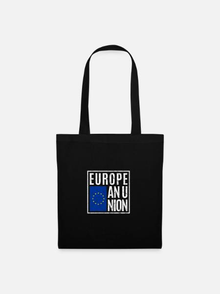 Union européenne - Sac en tissu - noir