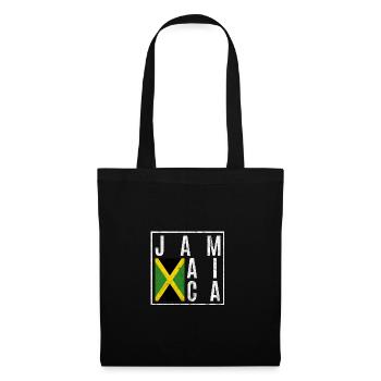 Jamaika - Stoffbeutel - Schwarz - Vorne