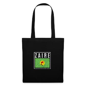 Zaire - Stoffbeutel - Schwarz - Vorne