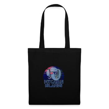 Îles Pitcairn - Sac en tissu - noir - Devant
