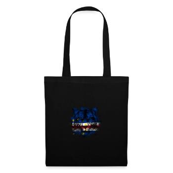 Cap-Vert - Sac en tissu - noir - Devant