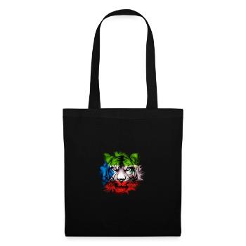Guinée équatoriale - Sac en tissu - noir - Devant