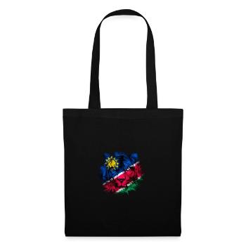 Nauru - Sac en tissu - noir - Devant